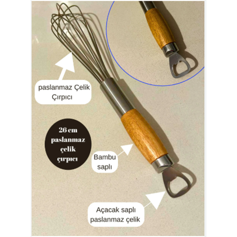 BARANEX AHŞAP SAPLI ÇIRPICI