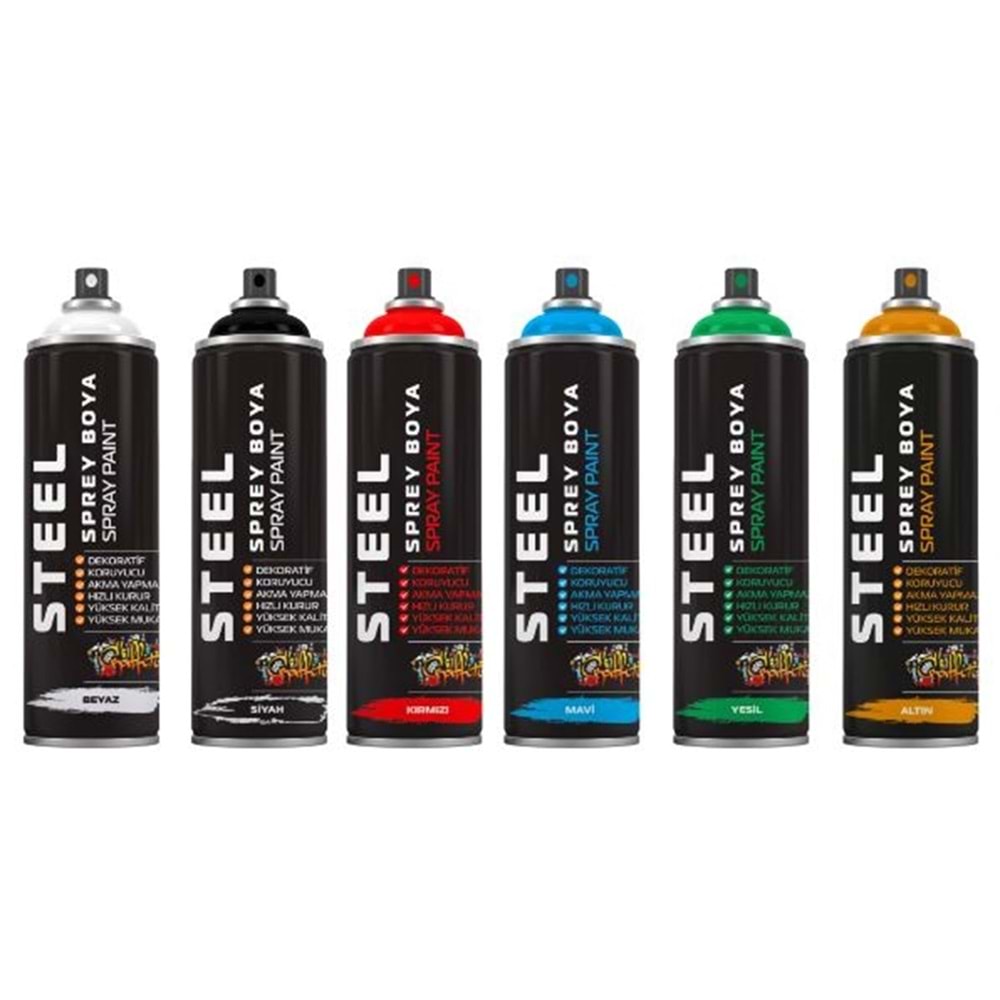 STELL 400 ML PEMBE SPREY BOYA