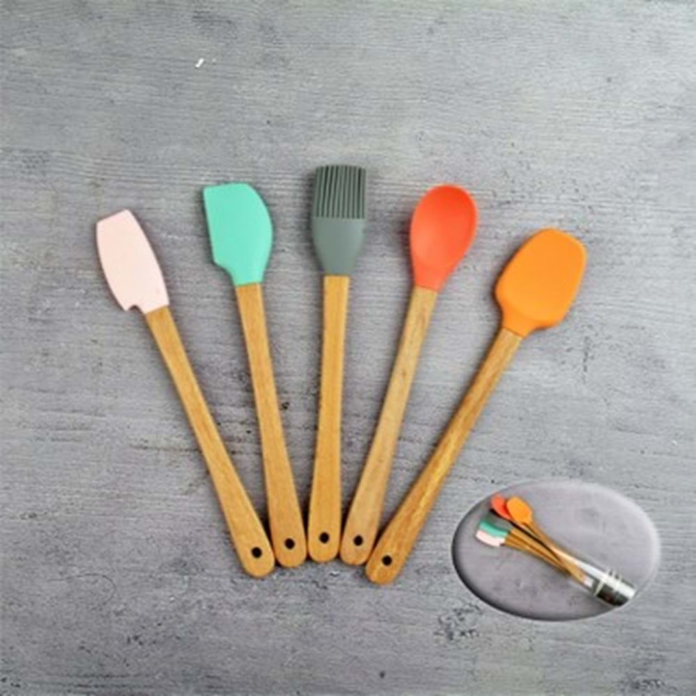 BARANEX S-077 5Lİ SİLİKON MUTFAK SET