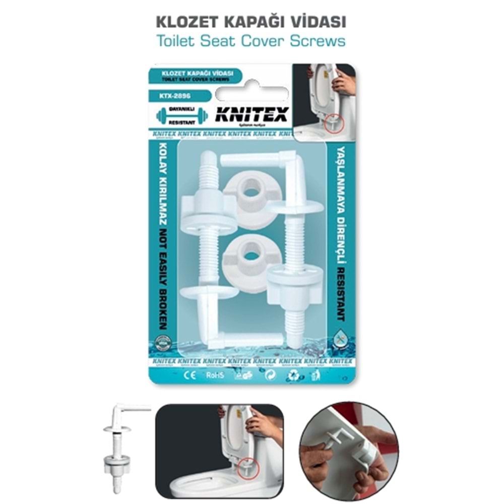A 2 KNITEX KLOZET VİDASI VKM KTX-2896