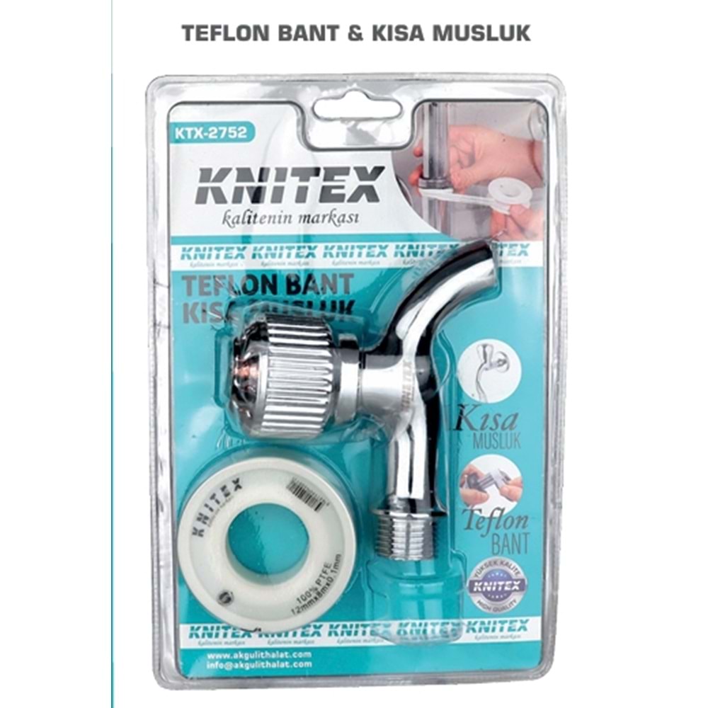 A-1 TEFLON KISA MUSLUK KTX-2752