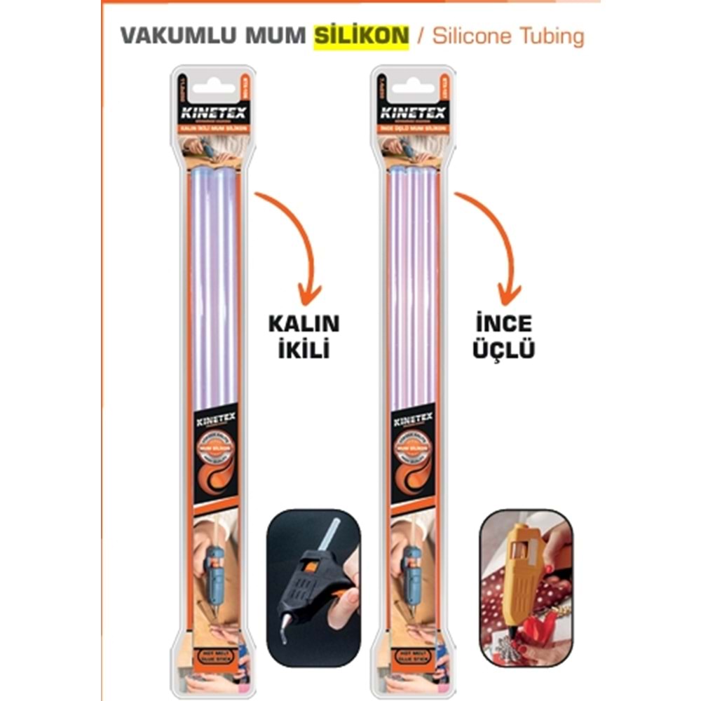 B-5 MUM SİLİKON İNCE 3'LÜ VKM KTX-107