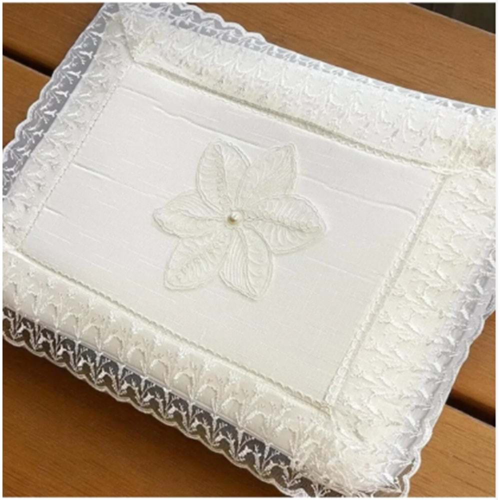 KASSO 2NO DANTELLİ KADİFE HURÇ