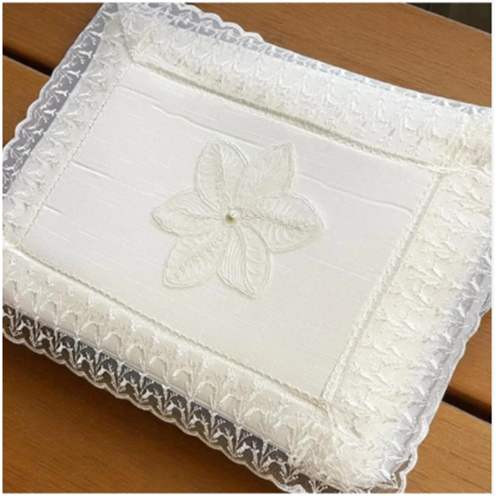 KASSO 3NO DANTELLİ KADİFE HURÇ