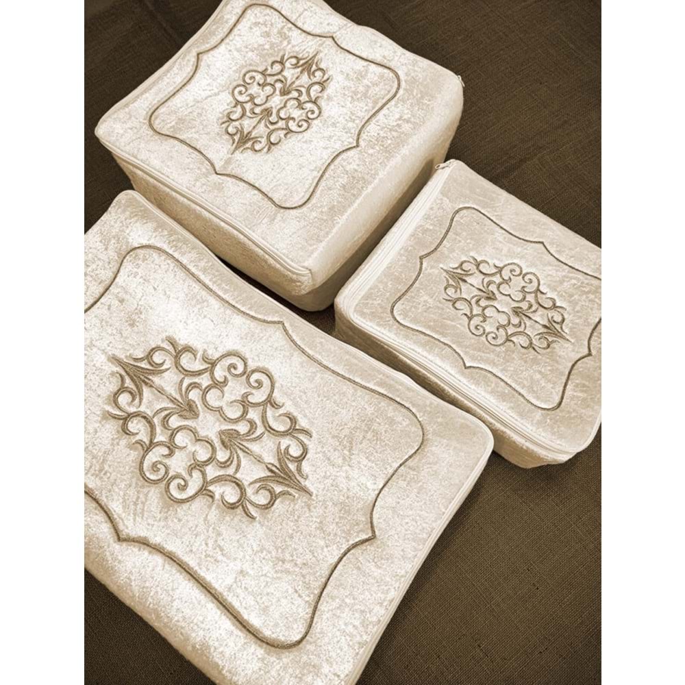 KASSO NAKIŞLI 3 NO KADİFE HURÇ