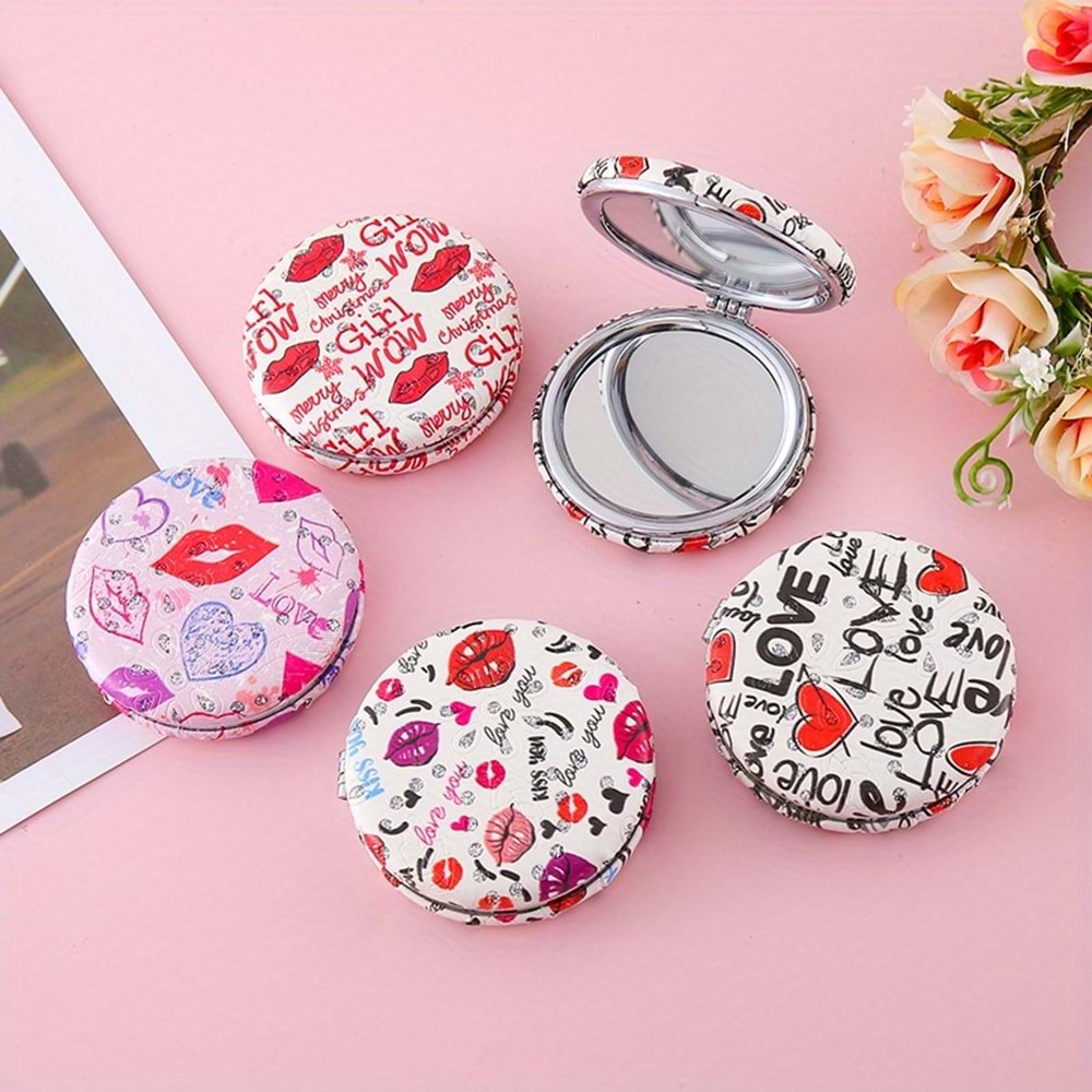 BARANEX FJ12 DERİ CEP AYNASI