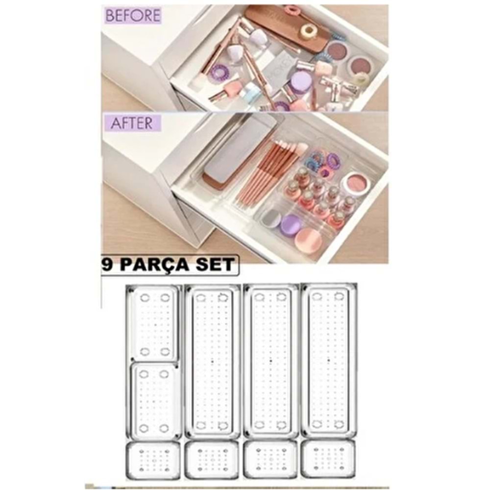 BARANEX 9 PARÇA ORGANİZER SET