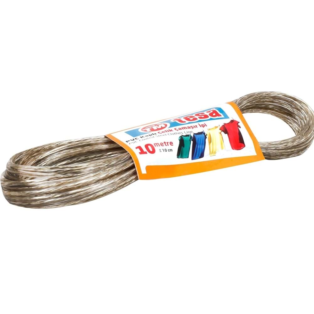 TİMEX TİM213 10 METRE ÇELİK ÇAMAŞIR İPİ