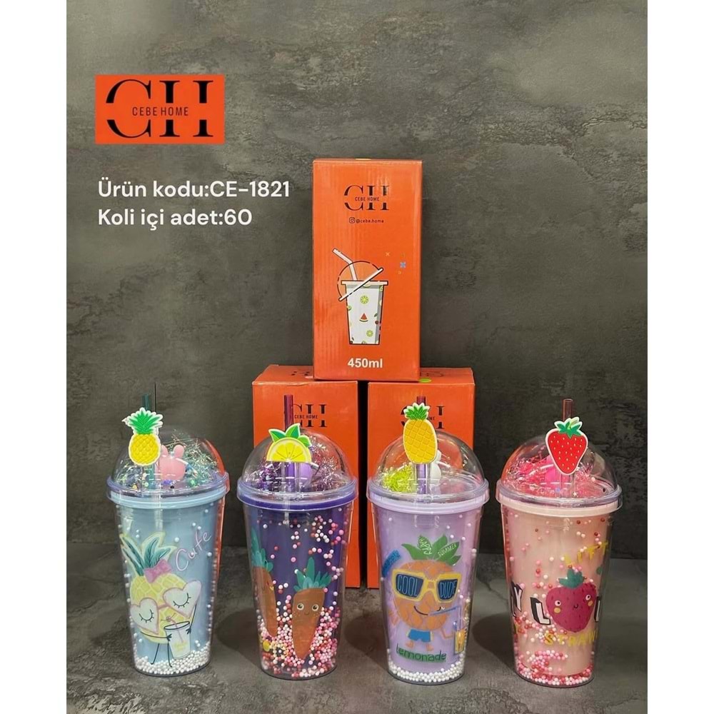 CEBE HOME CE-1821 PİPETLİ BARDAK