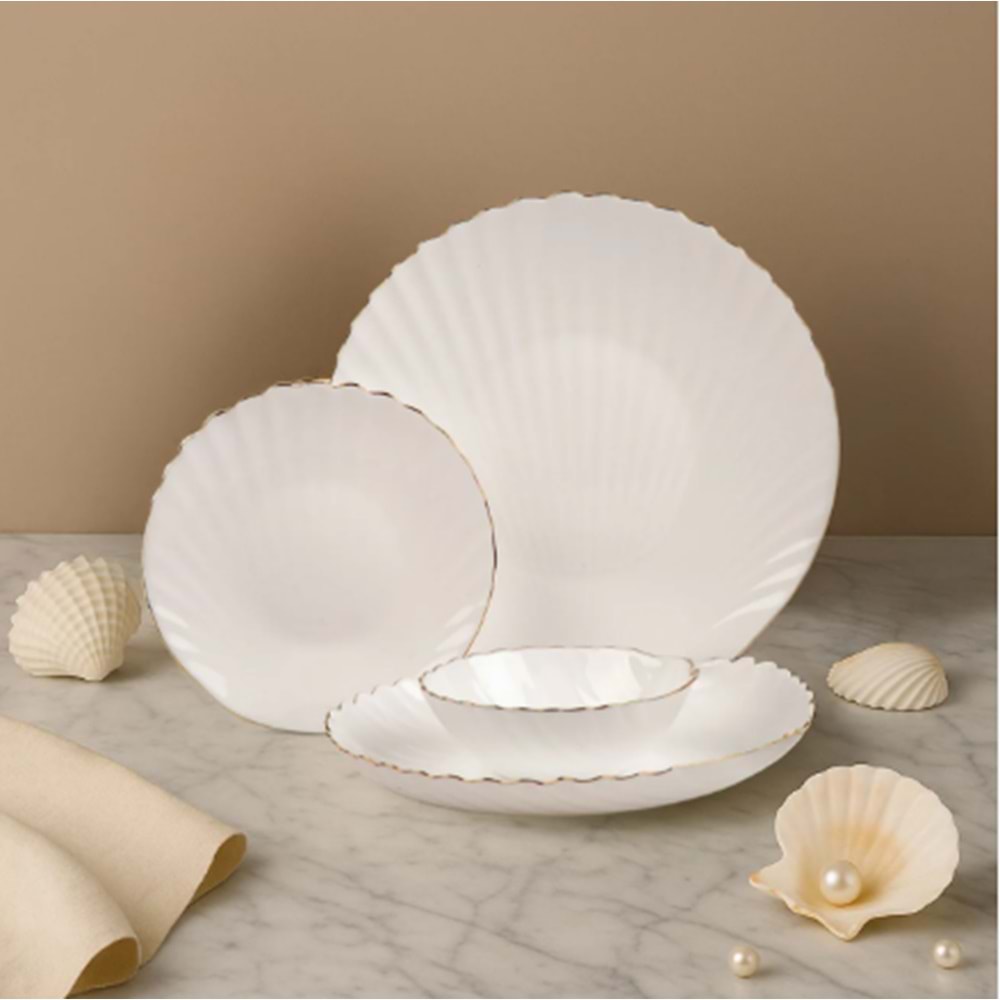 HİLLAND İSTİRİDYE 24 PARÇA YEMEK TAKIMI