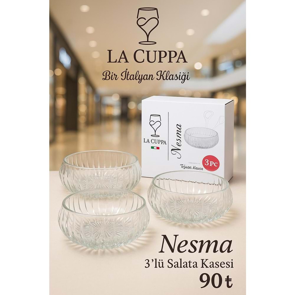 LA CUPPA NESMA KASE 3 LÜ