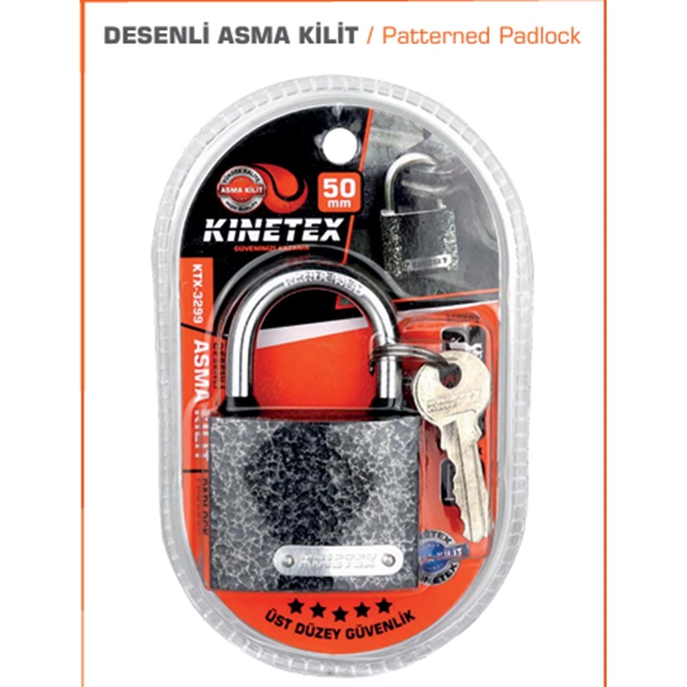 C-7 SENTETİK ASMA KİLİT 38 MM KTX-3298