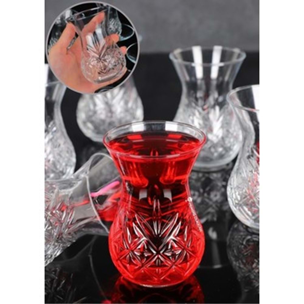 PAŞABAHÇE 42881 TİMELESS ÇAY BARDAK