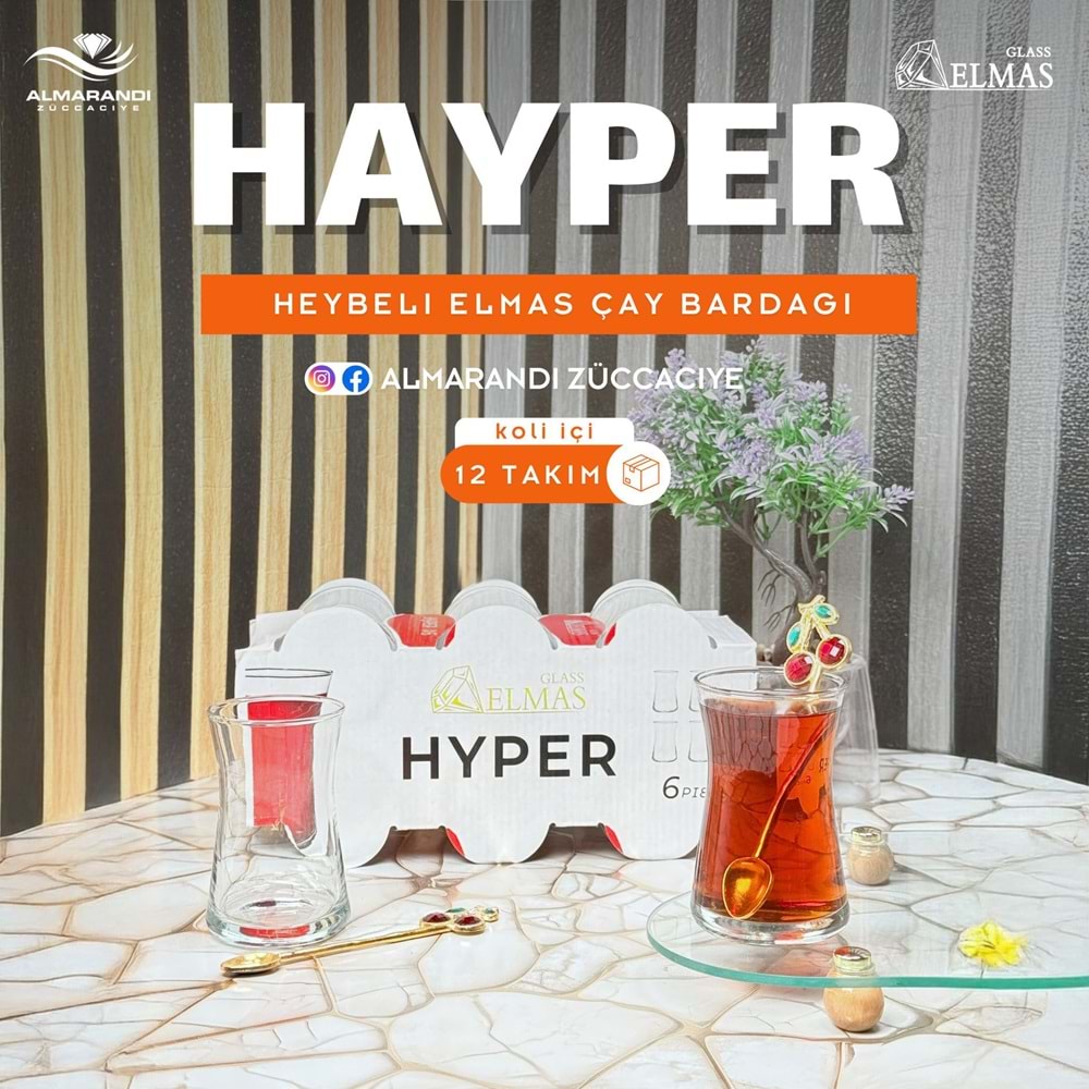 ALMARANDİ HYPER ÇAY BARDAK