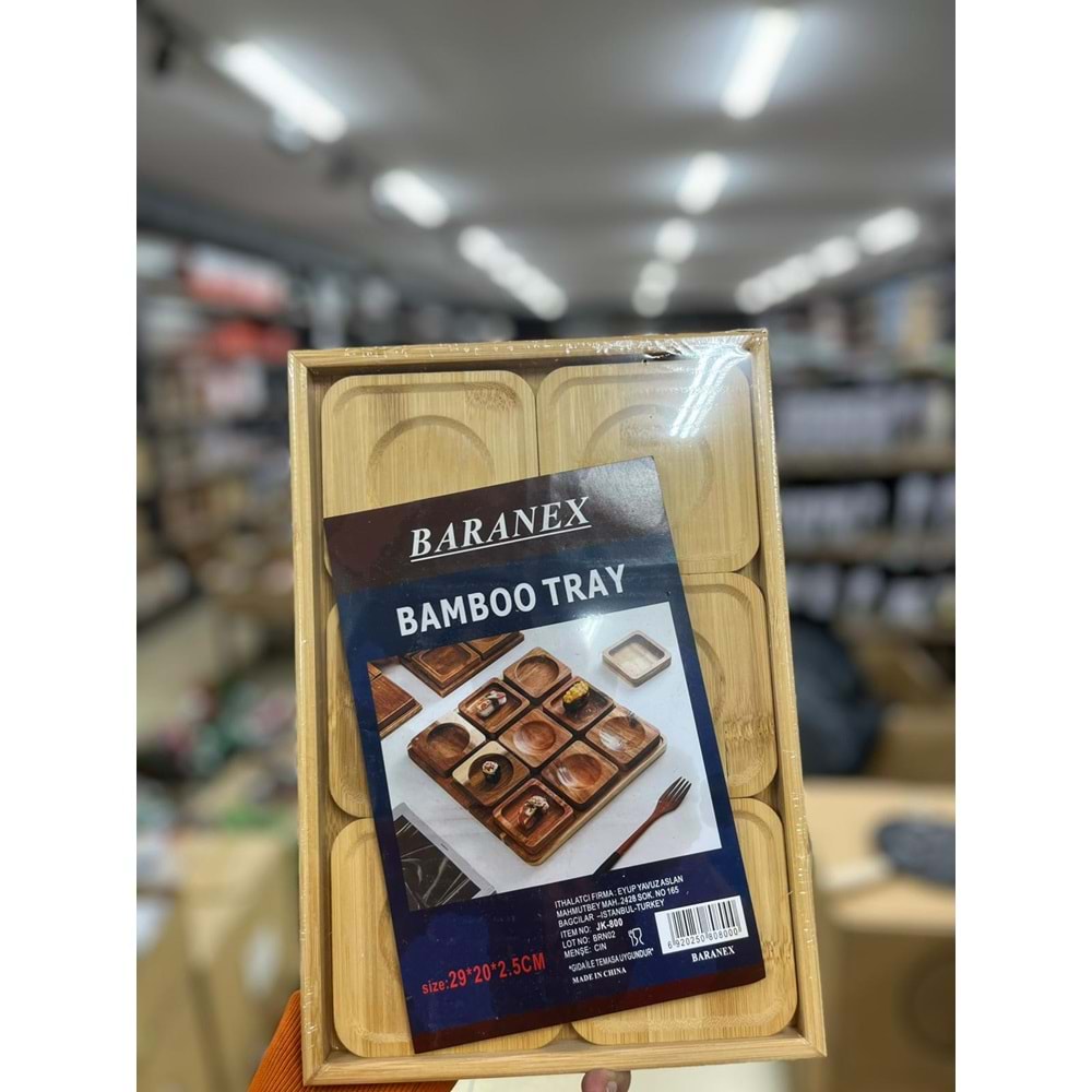 BARANEX JK-800 BAMBU SET TABAKLI