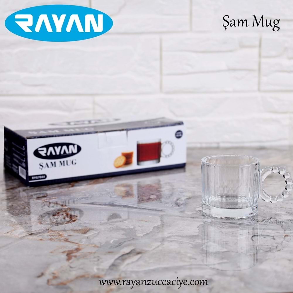 RAYAN ŞAM KULPLU 6 LI BARDAK