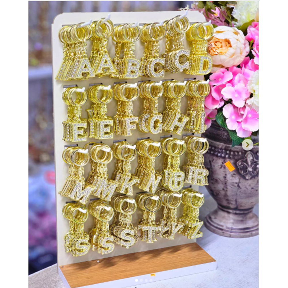 HARFLİ TAŞLI ANAHTARLIK