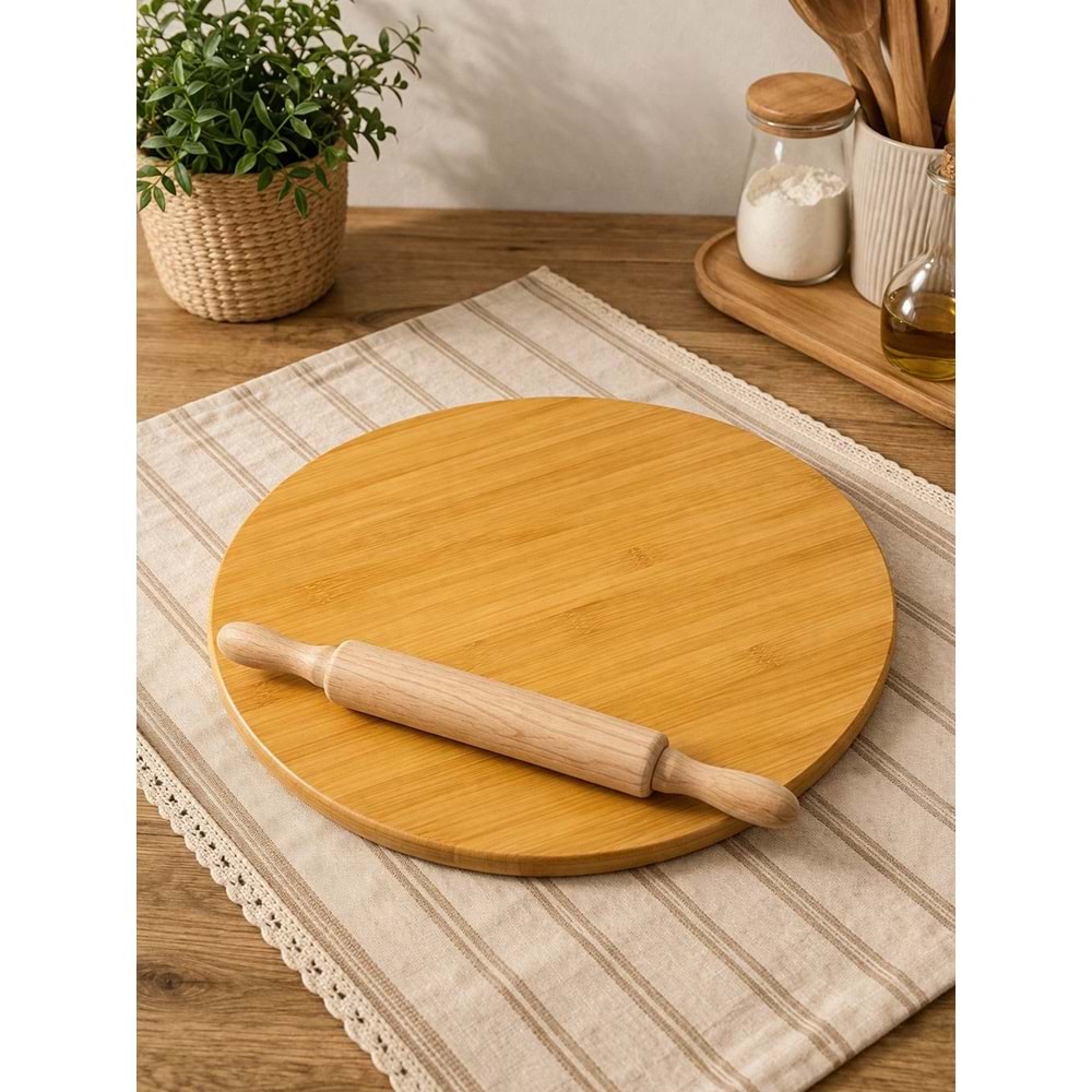 BRN02 MERDANELİ HAMUR TAHTASI