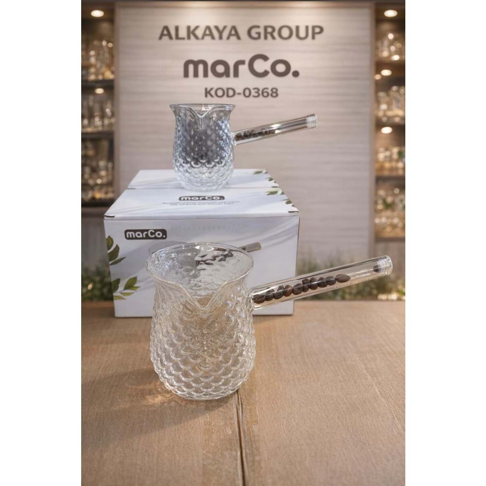 MARCO 0368 BOROSİLKAT CEZVE