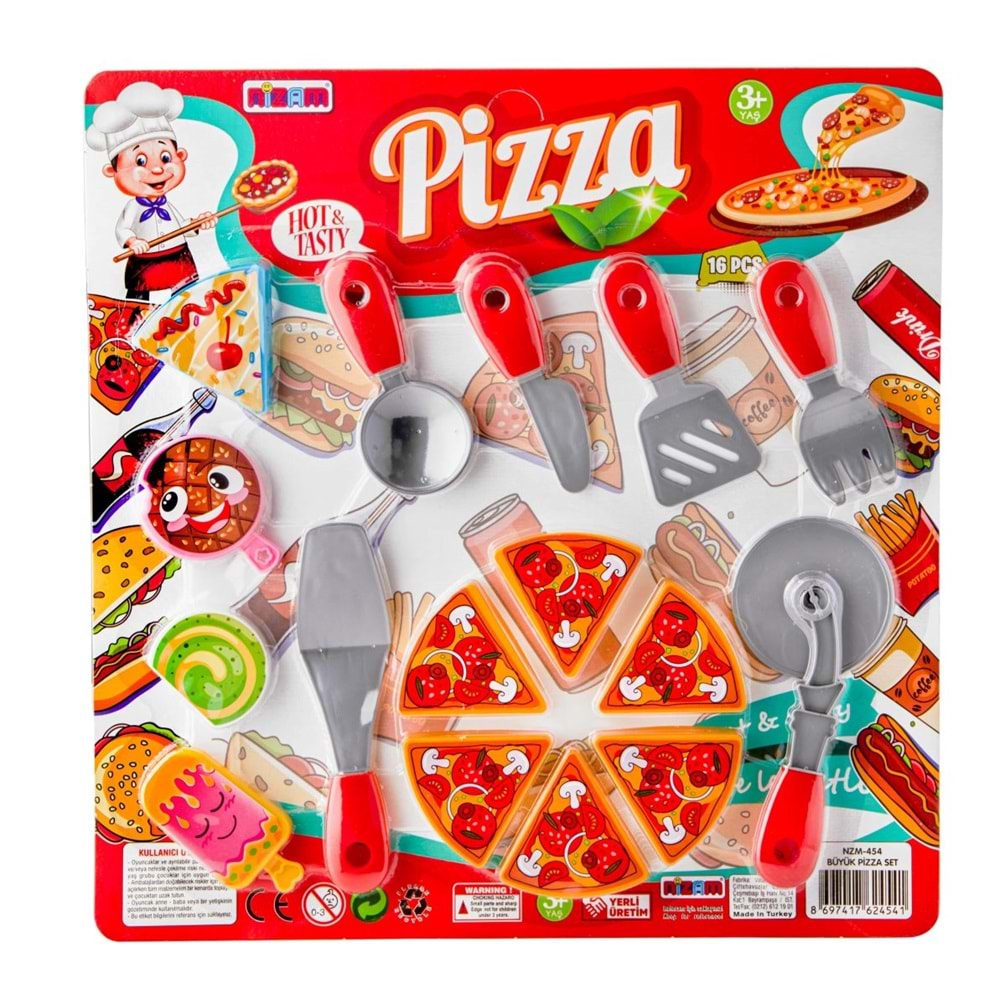 NZM-454 BÜYÜK PİZZA SET
