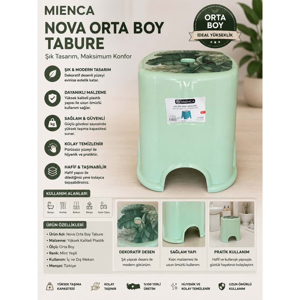 MRD569 NOVA ORTABOY TABURE