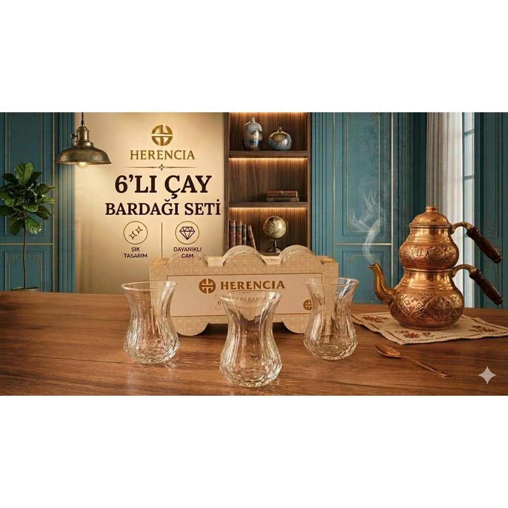 HERENCİA ÇAY BARDAĞI