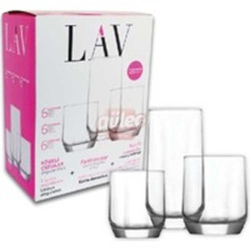 LAV DİA S1 18 PRÇ SET