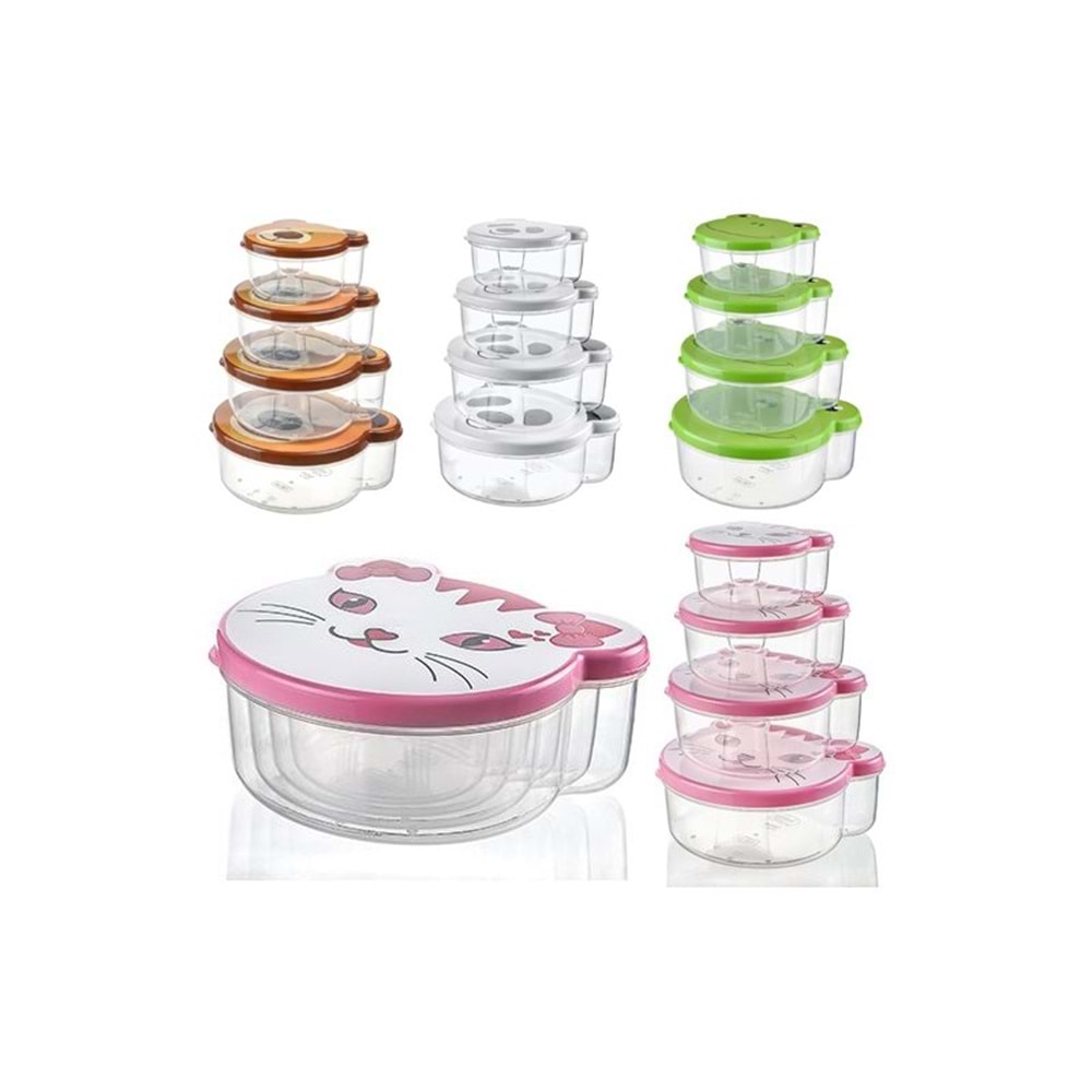 HOBY LİFE 02 0980 4LÜ SAKLAMA KABI