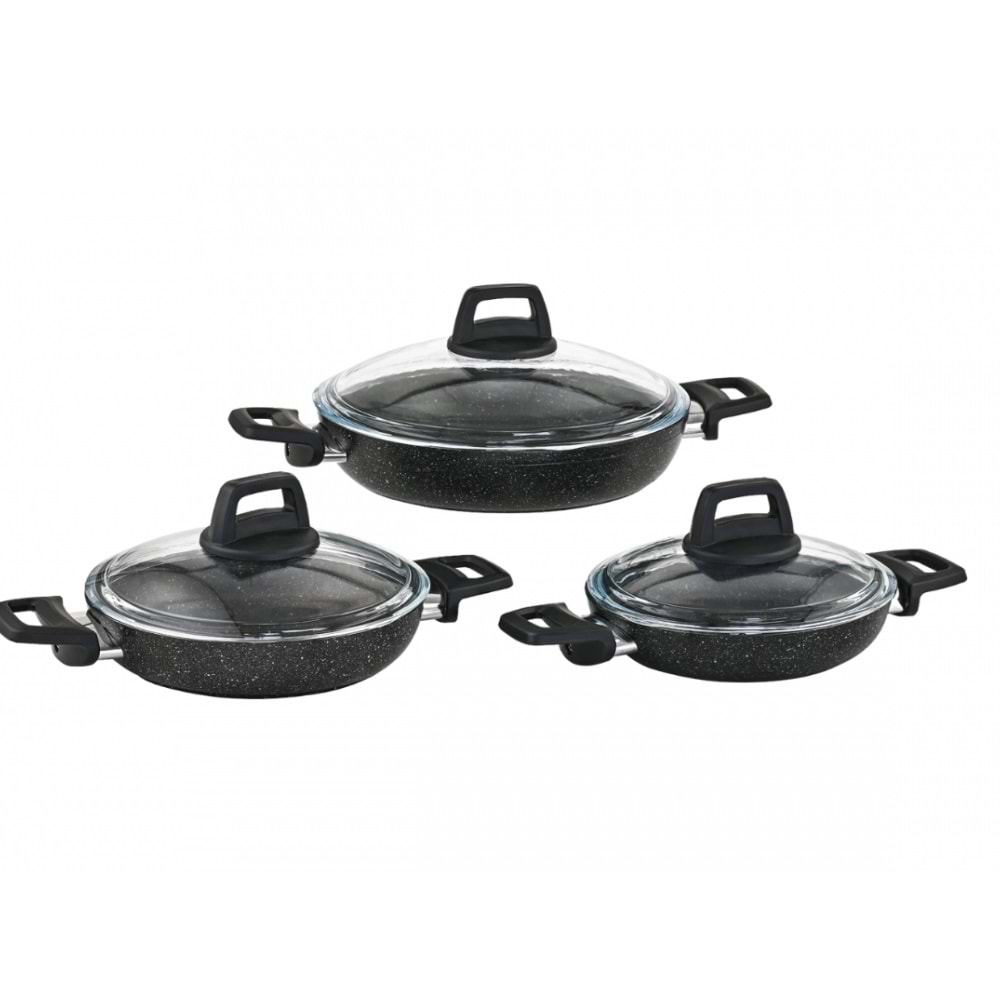 LAVONNİ FARAH 3LÜ DÖKÜM KAPAKLI SAHAN SET