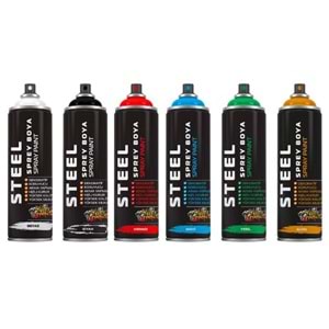 STELL 400 ML METALİK GRİ SPREY BOYA