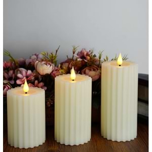 BZD LTS-PM106 LOTUS ORTABOY DEKORATİF LED MUM