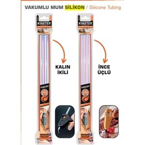 B-5 MUM SİLİKON İNCE 3'LÜ VKM KTX-107