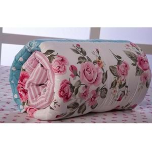 EVİMART RENKLİ TEK KİŞİLİK SİLİKON YORGAN