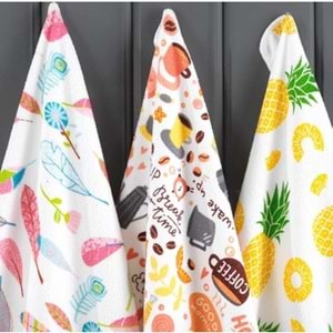 BARANEX YJ333 3LÜ MİKROFİBER DESENLİ BEZ