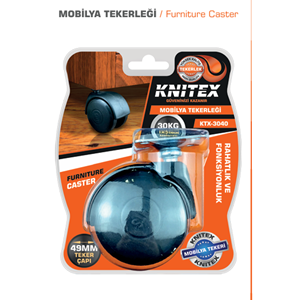 B-4 PLASTİK BÜYÜK TABLALI TEKER KTX-3040