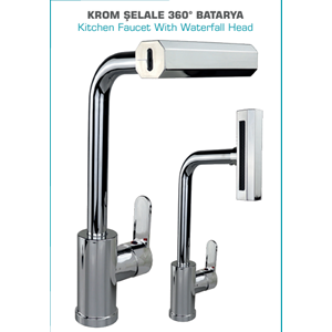 MUTFAK BATARYASI KROM ŞELALE KTX-3445