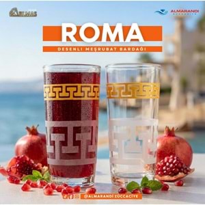 ALMARANDİ ROMA SU BARDAK