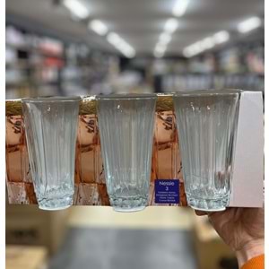 PAŞABAHÇE NESSİE 3 LÜ BARDAK