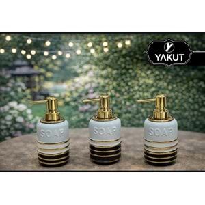 YAKUT 11859 GOLD PORSELEN SIVI SABUNLUK