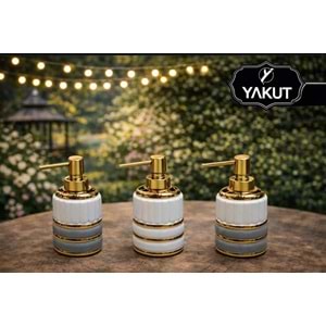 YAKUT 11861 GOLD PORSELEN SIVI SABUNLUK