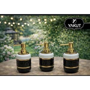 YAKUT 11863 GOLD PORSELEN SIVI SABUNLUK