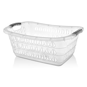 MRD353 DAMLA KÖŞELİ ŞEFFAF ÇAMAŞIR SEPETİ