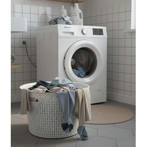 MRD889 YUVARLAK ÖRGÜ ÇAMAŞIR SEPETİ