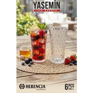 HERENCİA YASEMİN 6 LI UZUN MEŞRUBAT