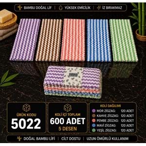 NOR-5022 5Lİ BABIL BEZ