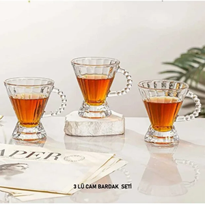 ÇLKN-2450 KULPLU BARDAK BONCUKLU