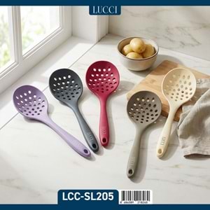 LUCCİ SL205 SİLİKON KIZARTMA KEVGİRİ