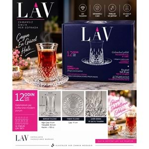 LAV ODİNS4 ÇAY SETİ