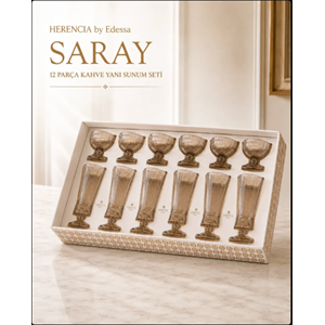 HERENCİA SARAY 12 PRÇ KAHVE YANI SUNUM SET