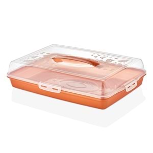 MRD903 DİKDÖRTGEN PASTA BÖREK KABI MERDEM